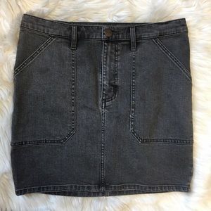Wrangler Stretch Denim Mini Skirt